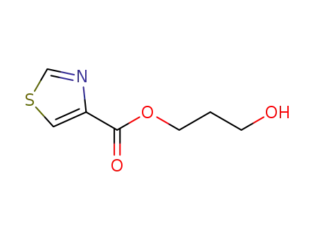 3-hydroxypropyl thiazole-4-carboxylate