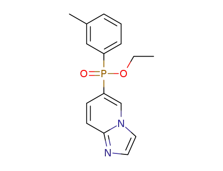 ethyl imidazo[1,2-a]pyridin-6-yl(m-tolyl)phosphinate