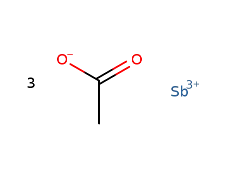 Molecular Structure of 6923-52-0 (Antimony triacetate)