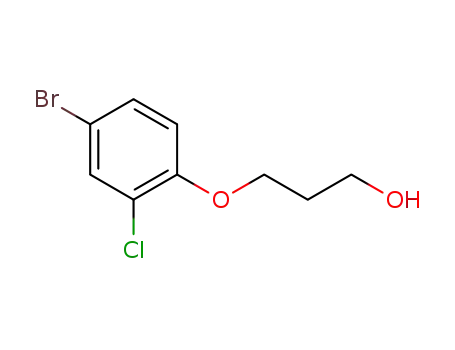 3-(4-bromo-2-chlorophenoxy)propan-1-ol