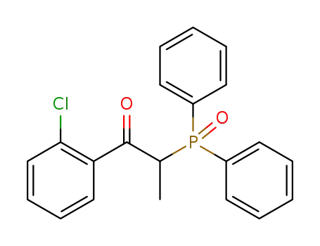 1-(2-chlorophenyl)-2-(diphenylphosphoryl)propan-1-one