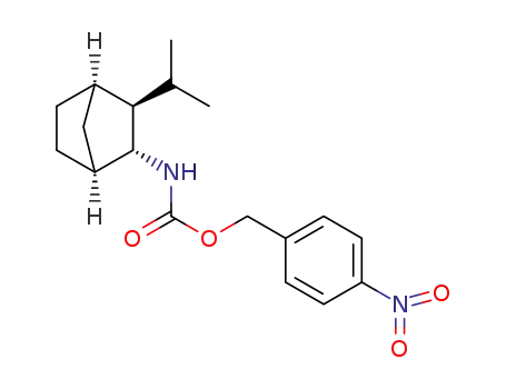 rac-4-nitrobenzyl-(3-exo-isopropylbicyclo[2.2.1]heptan-2-endoyl)carbamate