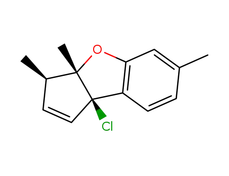 (3R,3aS,8bR)-8b-Chloro-3,3a,6-trimethyl-3a,8b-dihydro-3H-benzo[b]cyclopenta[d]furan