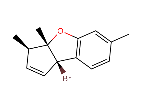 (3R,3aS,8bR)-8b-Bromo-3,3a,6-trimethyl-3a,8b-dihydro-3H-benzo[b]cyclopenta[d]furan