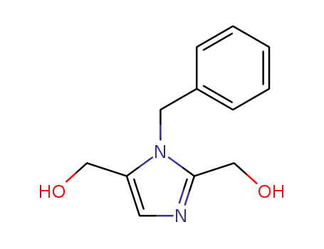 Molecular Structure of 115960-26-4 (1H-Imidazole-2,5-dimethanol, 1-(phenylmethyl)-)