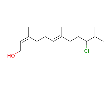 (2Z,6E)-10-Chloro-3,7,11-trimethyl-dodeca-2,6,11-trien-1-ol