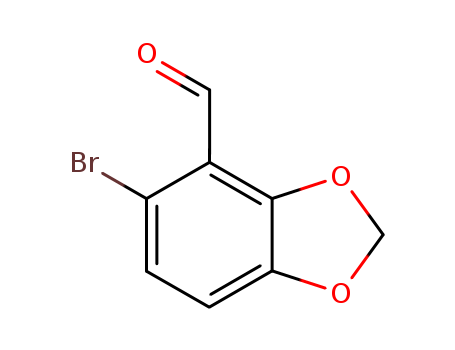 5-BROMO-1 3-BENZODIOXOLE-4-CARBOXALDEHY&