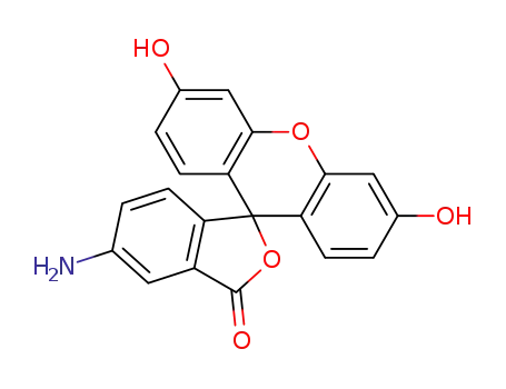Molecular Structure of 3326-34-9 (5-Aminofluorescein)