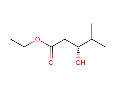 Pentanoic acid, 3-hydroxy-4-methyl-, ethyl ester, (3R)-