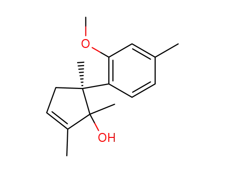 (S)-5-(2-Methoxy-4-methyl-phenyl)-1,2,5-trimethyl-cyclopent-2-enol
