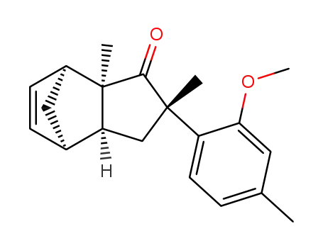 (2S,3aS,4R,7S,7aR)-2-(2-Methoxy-4-methyl-phenyl)-2,7a-dimethyl-2,3,3a,4,7,7a-hexahydro-4,7-methano-inden-1-one