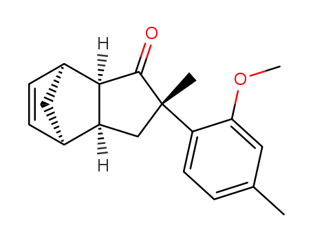 (2S,3aS,4R,7S,7aR)-2-(2-Methoxy-4-methyl-phenyl)-2-methyl-2,3,3a,4,7,7a-hexahydro-4,7-methano-inden-1-one