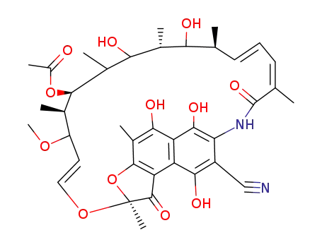 3-cyano-rifamycin