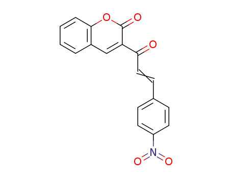 1-(3'-coumarinyl)-3-(4''-nitrophenyl)-2-propen-1-one
