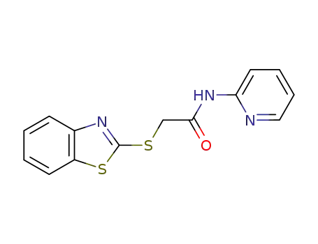2-(benzo[d]thiazol-2-ylthio)-N-(pyridin-2-yl)acetamide