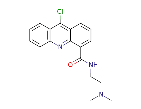 Molecular Structure of 89459-23-4 (4-Acridinecarboxamide, 9-chloro-N-[2-(dimethylamino)ethyl]-)