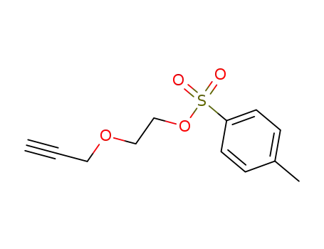 Molecular Structure of 145916-41-2 (Ethanol, 2-(2-propynyloxy)-, 4-methylbenzenesulfonate)