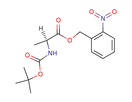 N-Boc-L-alanine (o-nitro)benzyl ester