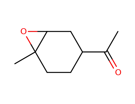 Molecular Structure of 148154-91-0 (Ethanone, 1-(6-methyl-7-oxabicyclo[4.1.0]hept-3-yl)- (9CI))