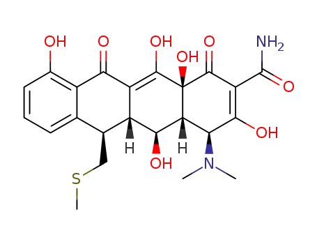 13-(methylthio)-5-hydroxy-6-α-deoxytetracycline