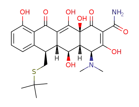 13-(tert-butylthio)-5-hydroxy-6-α-deoxytetracycline