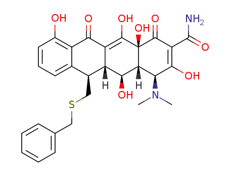 13-(benzylthio)-5-hydroxy-6-α-deoxytetracycline