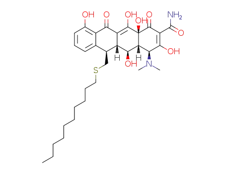 13-(n-decylthio)-5-hydroxy-6-α-deoxytetracycline