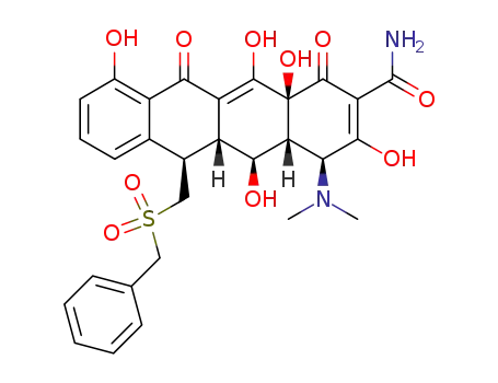 13-(benzylsulfonyl)-5-hydroxy-6-α-deoxytetracycline