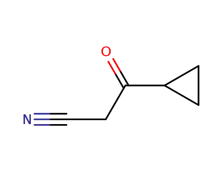 3-cyclopropyl-3-oxo-propionitrile