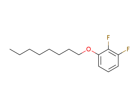 Molecular Structure of 121219-21-4 (1-Octylxy-2,3-difluorobenzene)