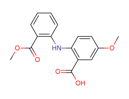 5-Methoxy-2-(2-methoxycarbonyl-phenylamino)-benzoic acid