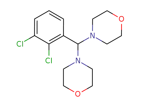 1,2-dichloro-3-(dimorpholinomethyl)benzene