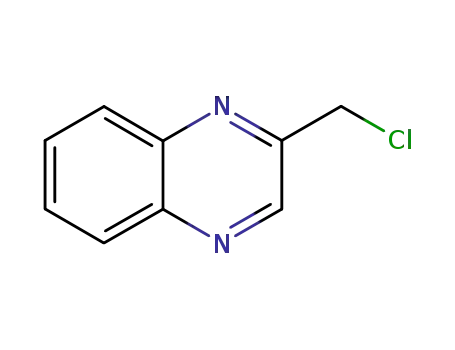 Molecular Structure of 106435-53-4 (Quinoxaline,  2-(chloromethyl)-)