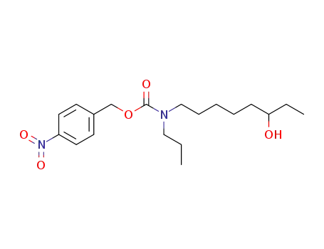 (6-Hydroxy-octyl)-propyl-carbamic acid 4-nitro-benzyl ester