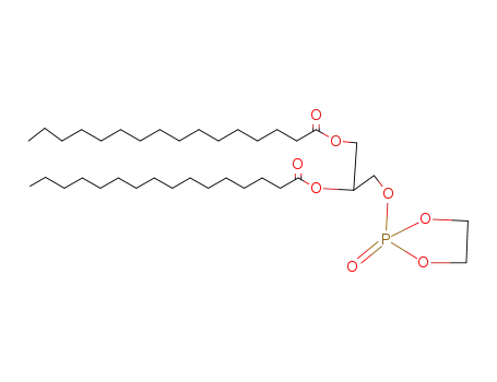 Hexadecanoic acid 1-hexadecanoyloxymethyl-2-(2-oxo-2λ5-[1,3,2]dioxaphospholan-2-yloxy)-ethyl ester