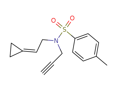 N-(2-cyclopropylideneethyl)-4-methyl-N-(prop-2-yn-1-yl)benzenesulfonamide