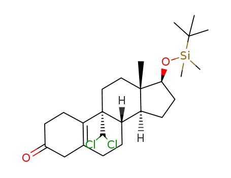 17β-(tertbutyldimethylsiloxy)-9α-dichloromethylandrost-5(10)-en-3-one
