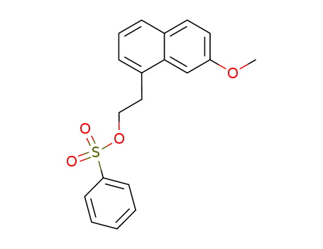 7-methoxy-1-naphthylethyl benzenesulfonate