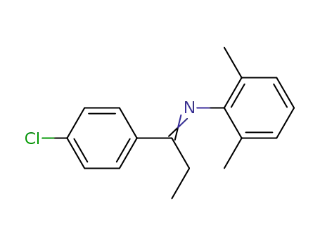 N-<1-(4-chlorophenyl)propylidene>-2,6-xylylamine