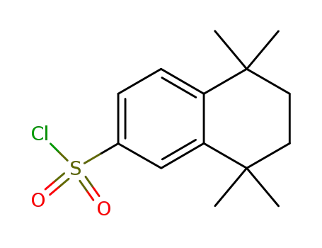 Molecular Structure of 132392-26-8 (5,5,8,8-TETRAMETHYL-5,6,7,8-TETRAHYDRO-2-NAPHTHALENESULFONYL CHLORIDE)