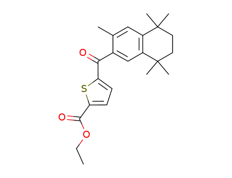 ethyl 5-<(5,6,7,8-tetrahydro-3,5,5,8,8-pentamethyl-2-naphthalenyl)carbonyl>thiophene-2-carboxylate