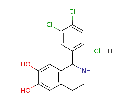 1-(3,4-Dichloro-phenyl)-1,2,3,4-tetrahydro-isoquinoline-6,7-diol; hydrochloride