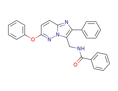 N-(6-Phenoxy-2-phenyl-imidazo[1,2-b]pyridazin-3-ylmethyl)-benzamide