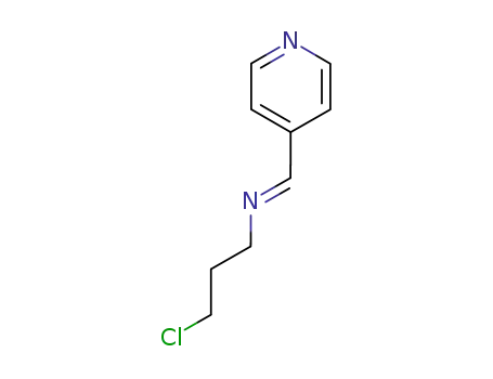 (3-Chloro-propyl)-[1-pyridin-4-yl-meth-(E)-ylidene]-amine