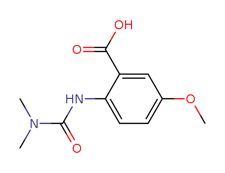 2-(3,3-Dimethyl-ureido)-5-methoxy-benzoic acid