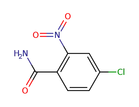 Molecular Structure of 41994-91-6 (Benzamide, 4-chloro-2-nitro-)