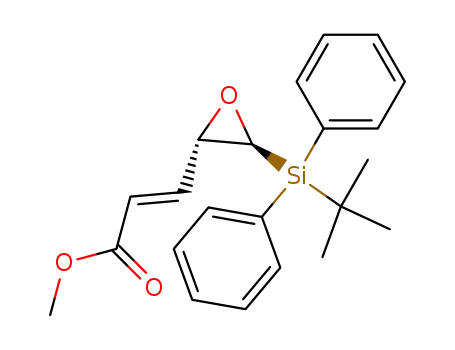 (E)-3-[(2S,3S)-3-(tert-Butyl-diphenyl-silanyl)-oxiranyl]-acrylic acid methyl ester