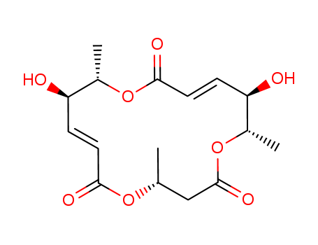 1,5,11-Trioxacyclohexadeca-7,13-diene-2,6,12-trione,9,15-dihydroxy-4,10,16-trimethyl-, (4R,7E,9R,10S,13E,15R,16S)-