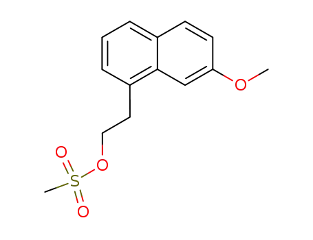 2-(7-methoxynaphthalen-1-yl)ethyl methanesulphonate