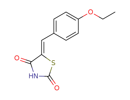 (Z)-5-(4-ethoxybenzylidene)thiazolidine-2,4-dione